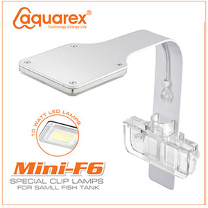 아쿠아렉스 F6 LED 걸이식 조명 (화이트) (플랜트)